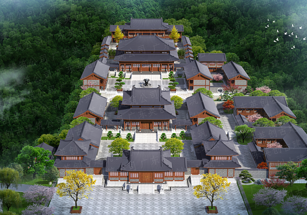 普陀山 - 曇華寺 - 重建設(shè)計